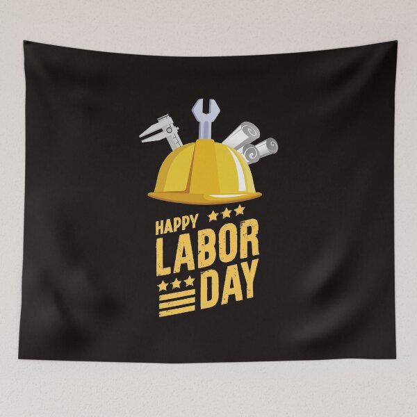 Item preview, Happy Labor Day designed and sold by Quirky Dez.