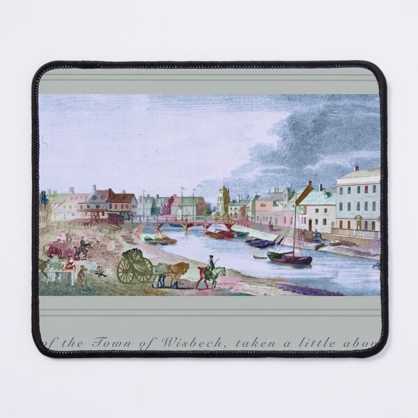 Item preview, A Prospect of the Town of Wisbech, taken a little above the Bridge. designed and sold by Malcolm Walker.