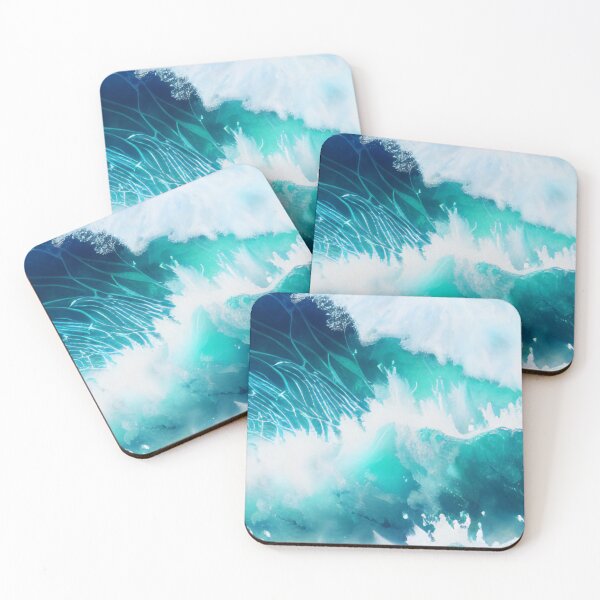 Item preview, Watercolor Ocean designed and sold by Zemracreative.