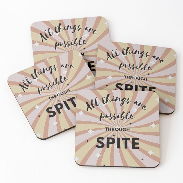 Item preview, All things are possible through spite designed and sold by MagpieMuddles.