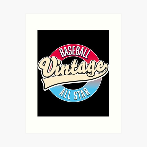 Artikelvorschau, All-Star-Baseball-Logo Vintage entworfen und verkauft von DILLGEERS.