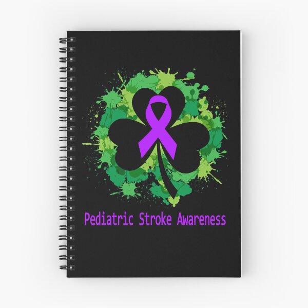 Item preview, Pediatric Stroke Awareness Clover Ribbon Happy Patricks Day Support Pediatric Stroke Warrior Gifts designed and sold by Tammyilaria.