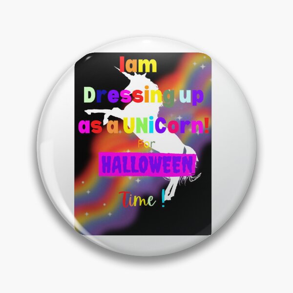 Item preview, ¡Me disfrazo de unicornio como unicornio para Halloween! designed and sold by technewszone.