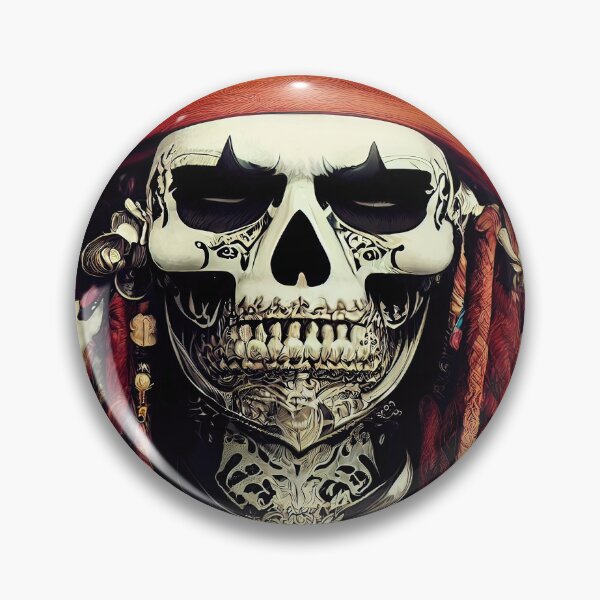 Item preview, Esqueleto Pirata designed and sold by OccultDreams.