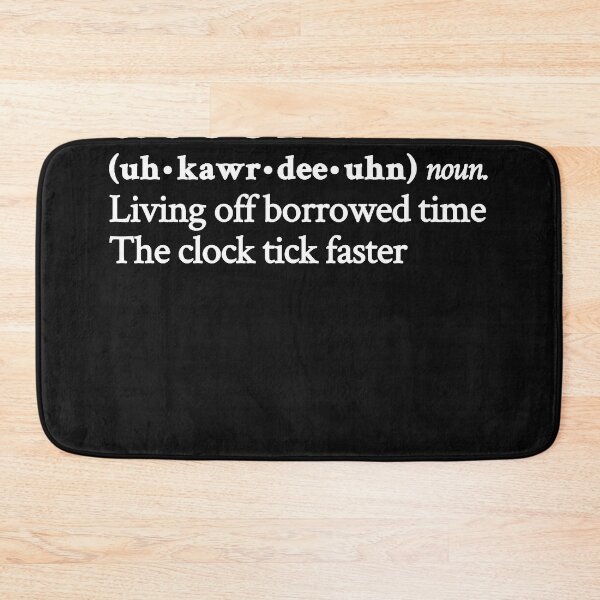 Item preview, Accordion Living Off Borrowed Time by MF DOOM designed and sold by GermanHerna.