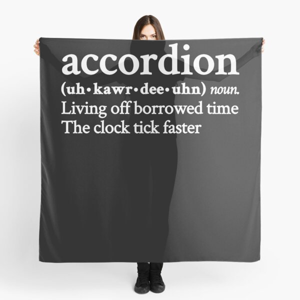 Item preview, Accordion Living Off Borrowed Time by MF DOOM designed and sold by GermanHerna.