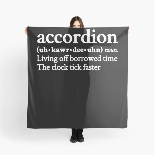 Item preview, Accordion Living Off Borrowed Time by MF DOOM designed and sold by GermanHerna.