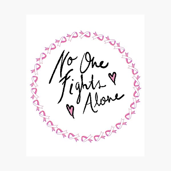 Item preview, No One Fights Alone designed and sold by BladaDesign.