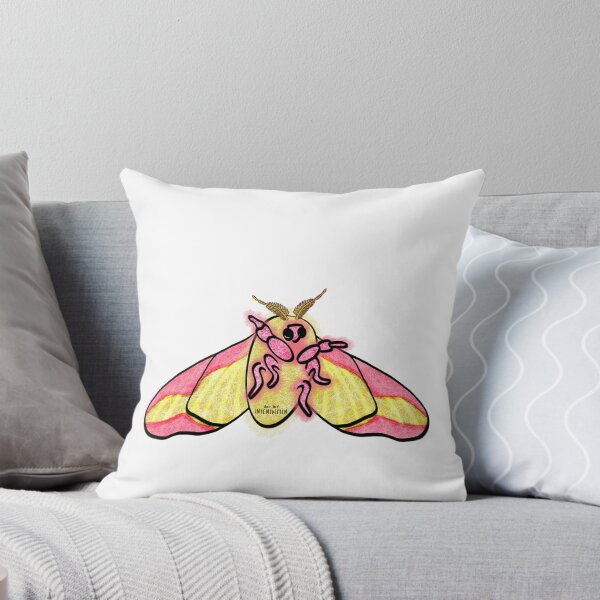 Item preview, Rosy Maple Moth designed and sold by NicheKnightArt.