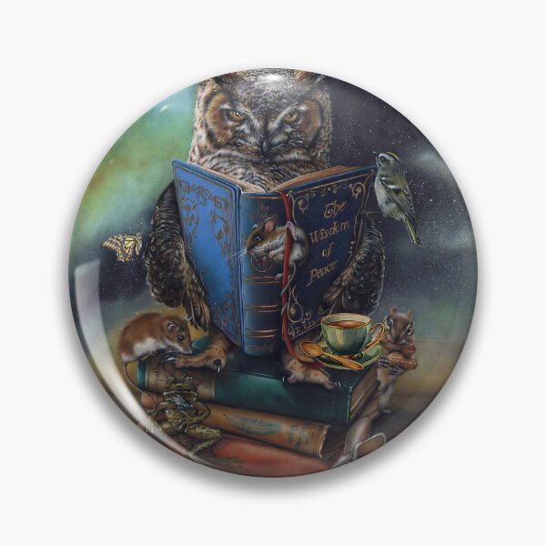 Item preview, Owl I Read Books I Drink Tea And I Know Things Vintage designed and sold by kryshlomackv25.