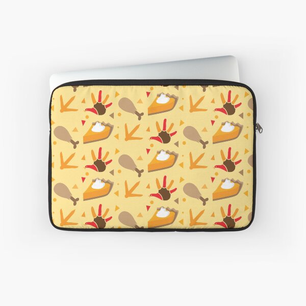 Item preview, Thanksgiving pattern with turkey slice pie and foot designed and sold by jazzydevil.