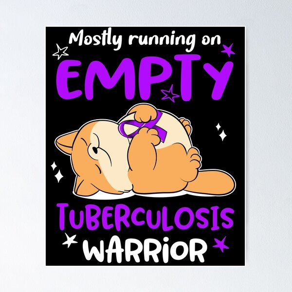 Item preview, Mostly running on Empty Tuberculosis Warrior designed and sold by ElizabethS809.