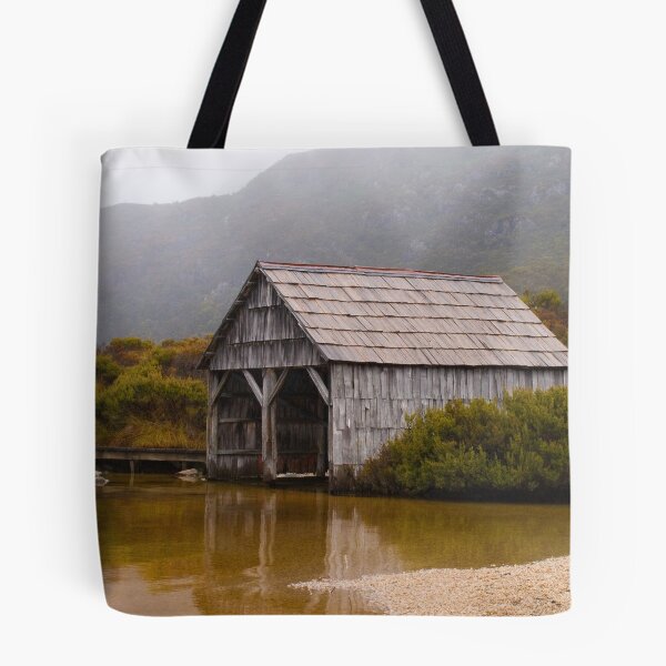 Item preview, dove lake boatshed - cradle mountain designed and sold by col hellmuth.