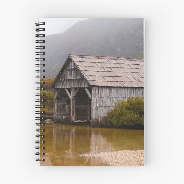 Item preview, dove lake boatshed - cradle mountain designed and sold by col hellmuth.