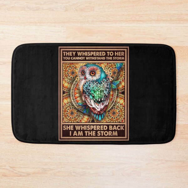 Item preview, Owl Vintage She Whispered Back I Am The Storm designed and sold by kryshlomackv25.