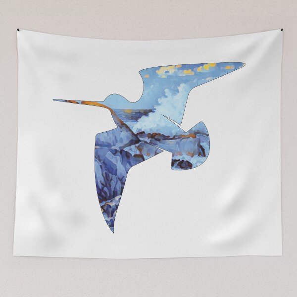 Item preview, Waves Breaking Snipe designed and sold by damonasplace.