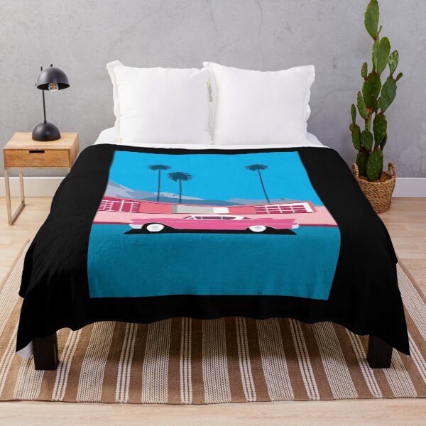 Item preview, Palm Springs Retro Car California Artwork Palm Tree designed and sold by kryshlomackv25.