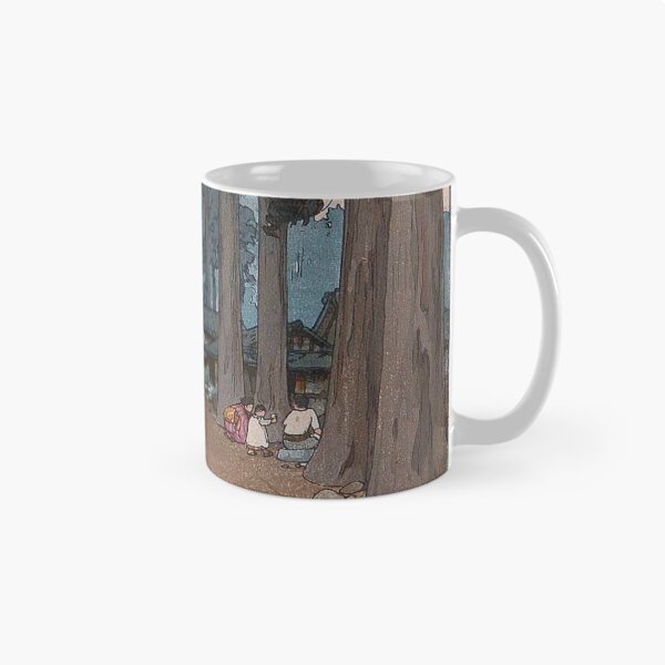 Item preview, Avenue of Sugi trees, a shin-hanga work by Hiroshi Yoshida designed and sold by LexBauer.