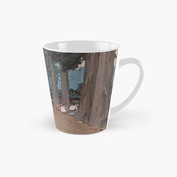 Item preview, Avenue of Sugi trees, a shin-hanga work by Hiroshi Yoshida designed and sold by LexBauer.