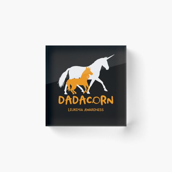 Item preview, Leukemia Awareness Dad Unicorn Dadacorn Support Leukemia Warrior  designed and sold by RunningShop.