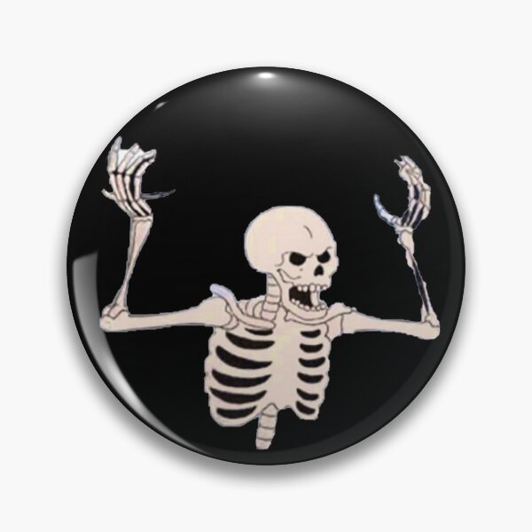 Item preview, Spooky Skeleton Meme designed and sold by ChronicIronic.