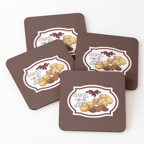 Item preview, Cookies Make the World Go Round  designed and sold by PawsitiveMum.