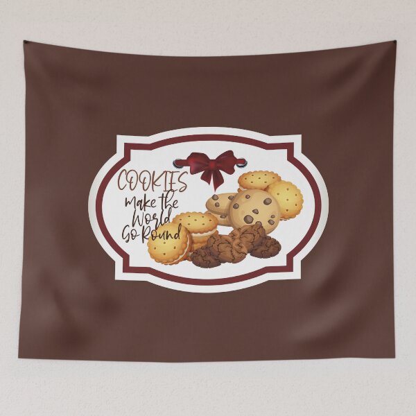 Item preview, Cookies Make the World Go Round  designed and sold by PawsitiveMum.