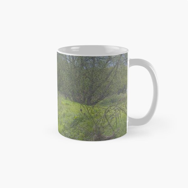 Item preview, Impressionist Footbridge across a river designed and sold by InterestingImag.