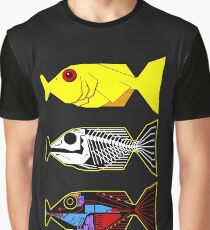 The Hitchhikers Guide to the Galaxy - 3 Babel Fish Graphic T-Shirt