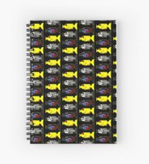 The Hitchhikers Guide to the Galaxy - 3 Babel Fish Spiral Notebook
