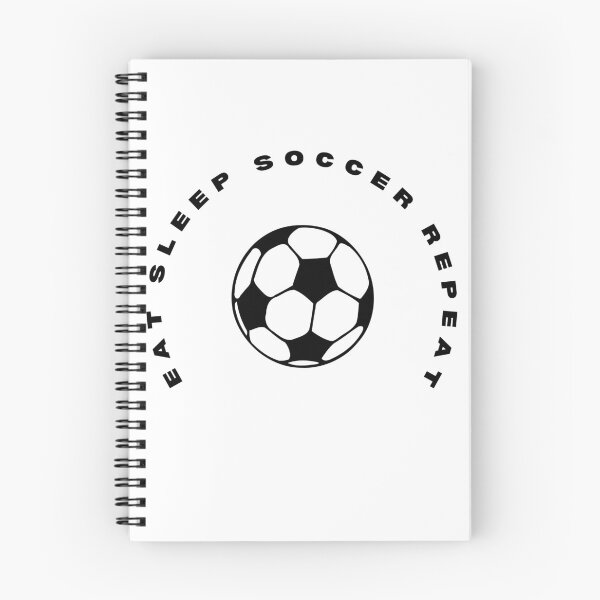Item preview, Eat Sleep Soccer Repeat designed and sold by RIGHT BRAIN DESIGNS.