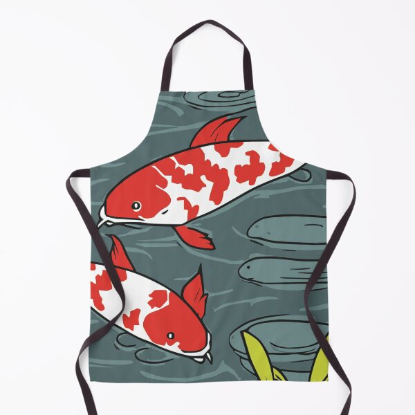 Item preview, Koi swimming in pond with another Koi designed and sold by Nonshape.