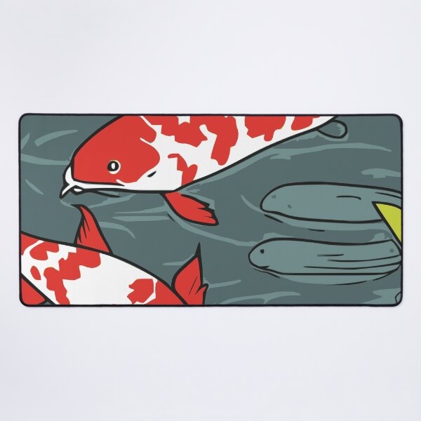 Item preview, Koi swimming in pond with another Koi designed and sold by Nonshape.