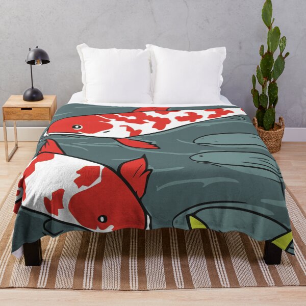 Item preview, Koi swimming in pond with another Koi designed and sold by Nonshape.