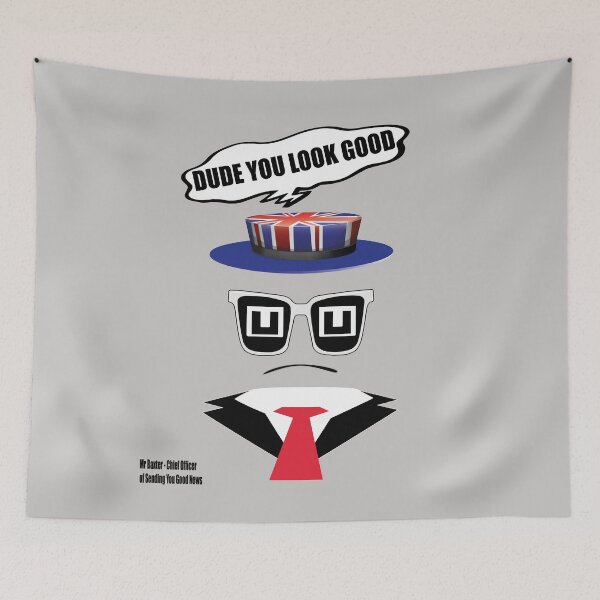 Item preview, Mr Baxter,Good news,  designed and sold by amrichjimi.