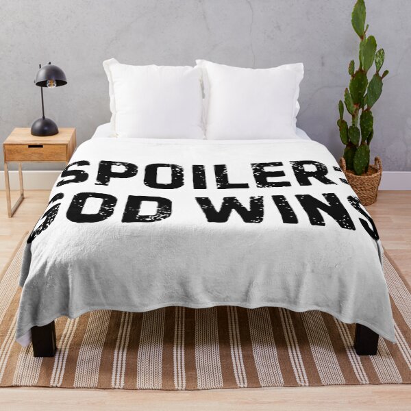 Artikelvorschau, Spoiler God Wins Christian Religious Bible Humor entworfen und verkauft von allysmar.