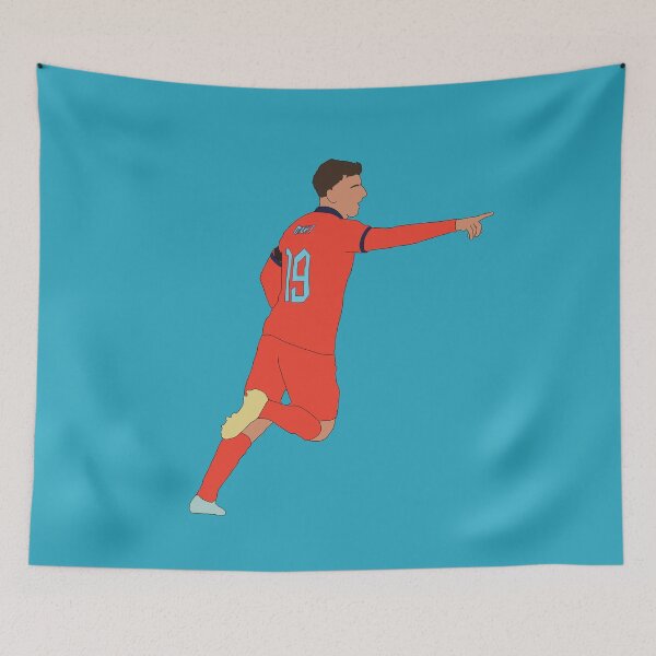 Item preview, Mason Mount England Goal Celebration Minimalist designed and sold by Hevding.