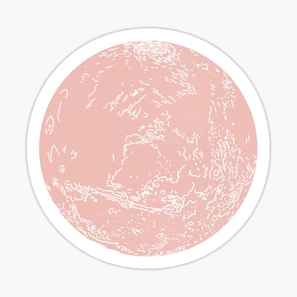 Iconic Mars Sticker