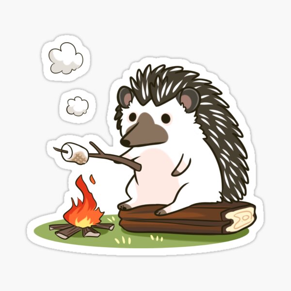 Campfire Sticker