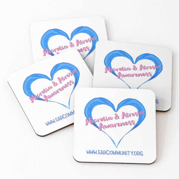 Item preview, Microtia and Atresia Awareness heart designed and sold by Aleecapps17.