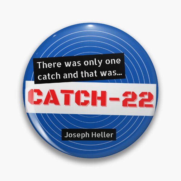 Item preview, Catch-22 - Joseph Heller Classic Satire War Literature Book Simple Minimal Aesthetic designed and sold by weboftigers.