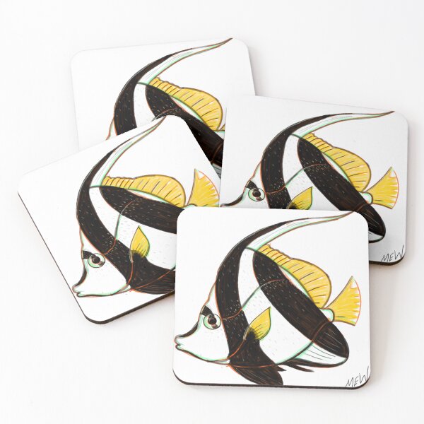 Item preview, Schooling Bannerfish designed and sold by MorganWant.