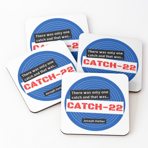 Item preview, Catch-22 - Joseph Heller Classic Satire War Literature Book Simple Minimal Aesthetic designed and sold by weboftigers.