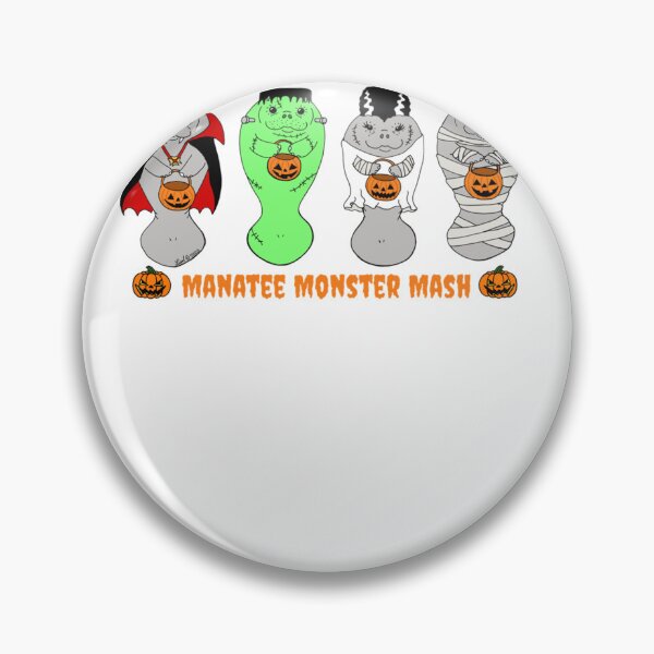 Item preview, Manatee Monster Mash Classic designed and sold by RykCVanderpol8.