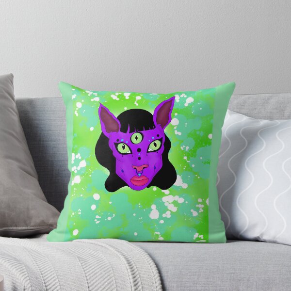 Item preview, Trippy kitty  designed and sold by Keturah Carney.