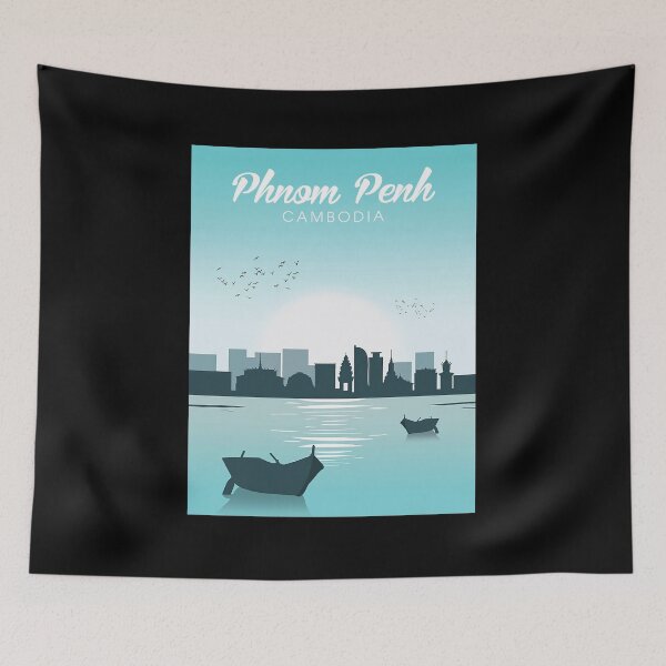 Item preview, Phnom Penh Cityscape Skyline Travel designed and sold by hanryhodaky80.