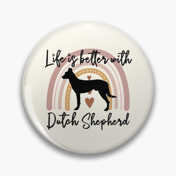 Artikelvorschau, Dutch Shepherd Dog Rainbow Aesthetic Boho entworfen und verkauft von rafaeltto.