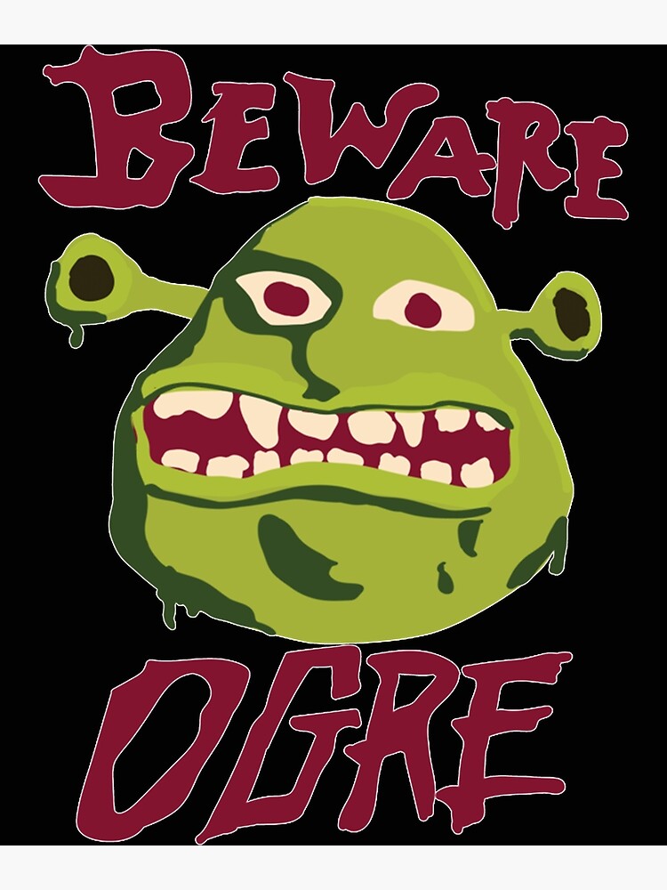 Shrek Beware Ogre Replica Sign Boxlunch - vrogue.co