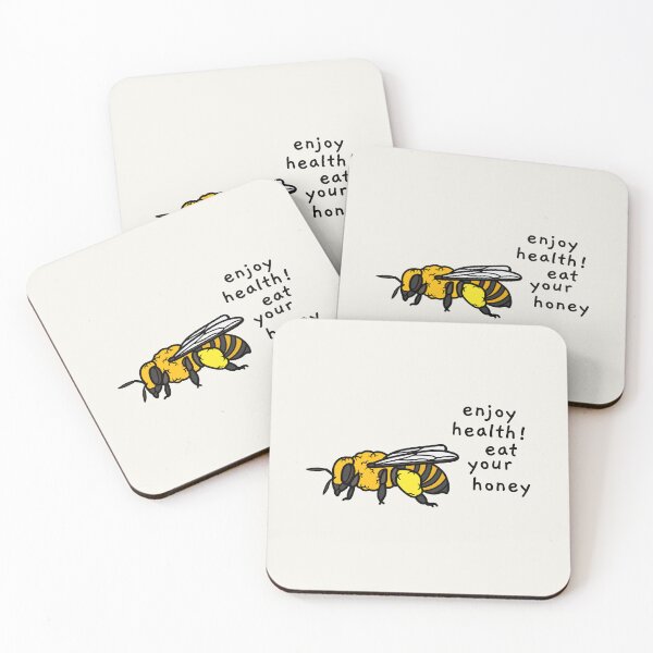Item preview, Enjoy Health! Eat Your Honey designed and sold by AprilCreations.