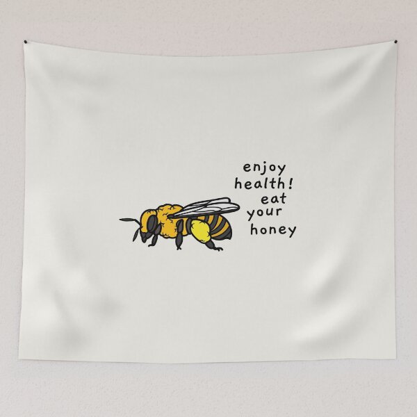 Item preview, Enjoy Health! Eat Your Honey designed and sold by AprilCreations.